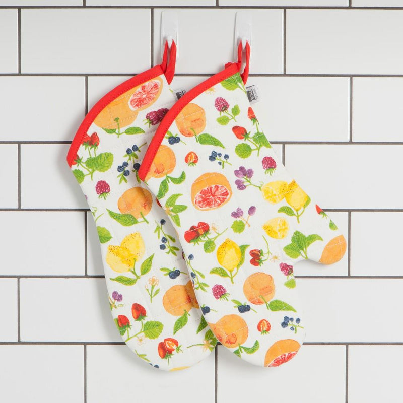 Set of 2 Oven Mitts | Fruit Salad