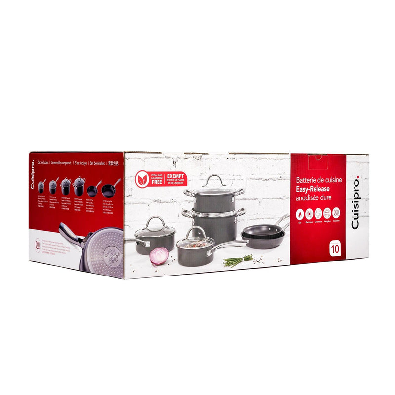 Cookware 10 Pc Set | Easy-Release