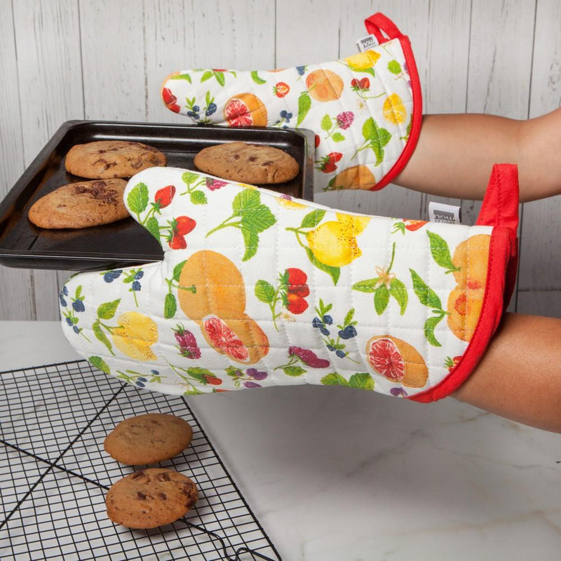 Set of 2 Oven Mitts | Fruit Salad