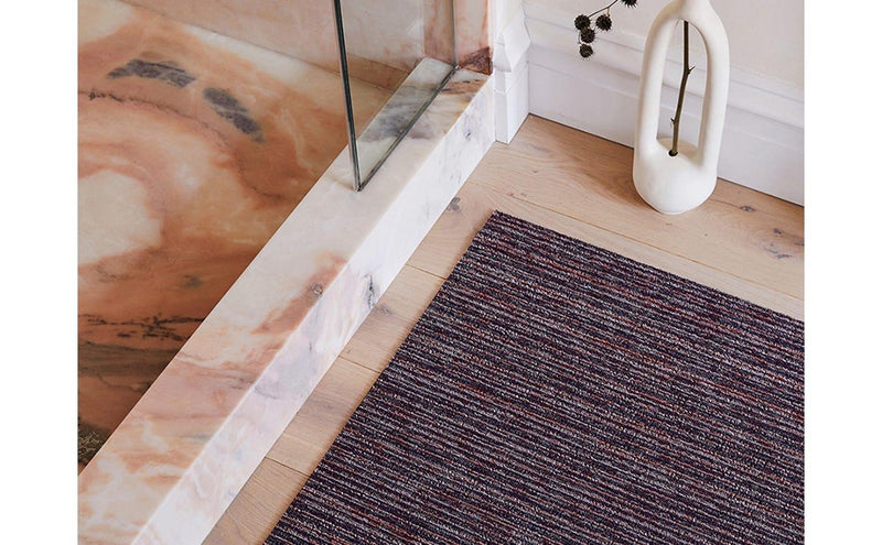 Doormat | Skinny Stripe | Mulberry