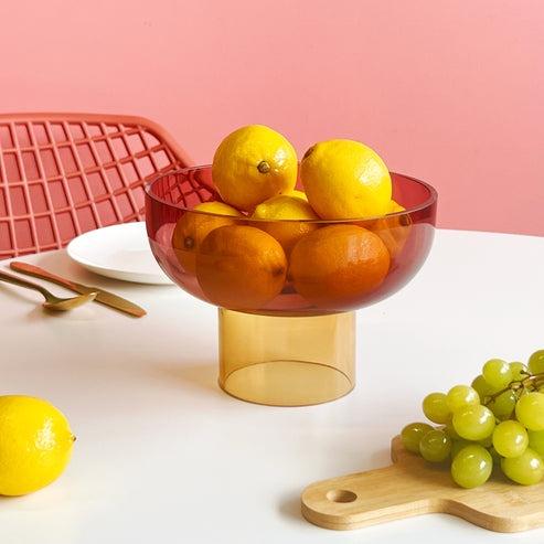 Tip Top Small Bowl | Pink/Yellow