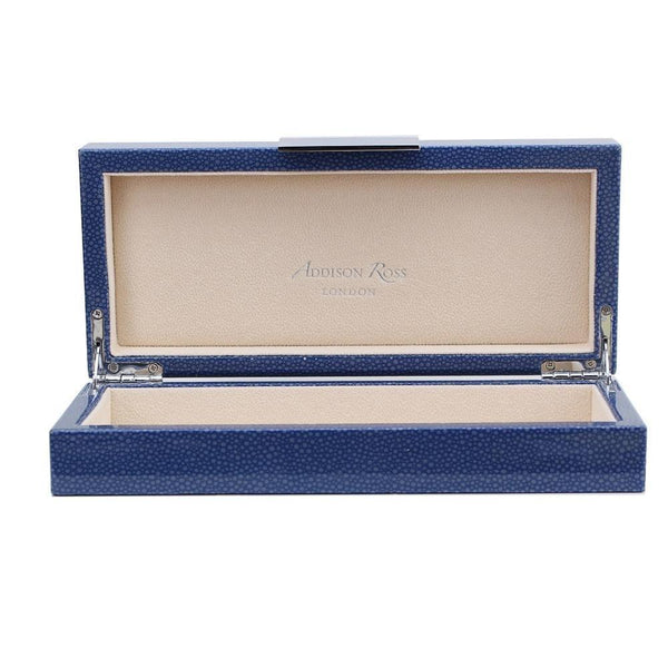 Jewelry Box | Blue Shagreen