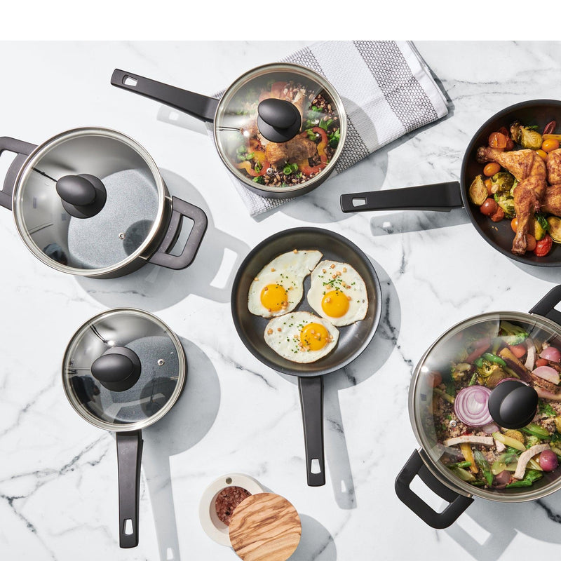 Cookware 10 Pc Set | Soft Touch