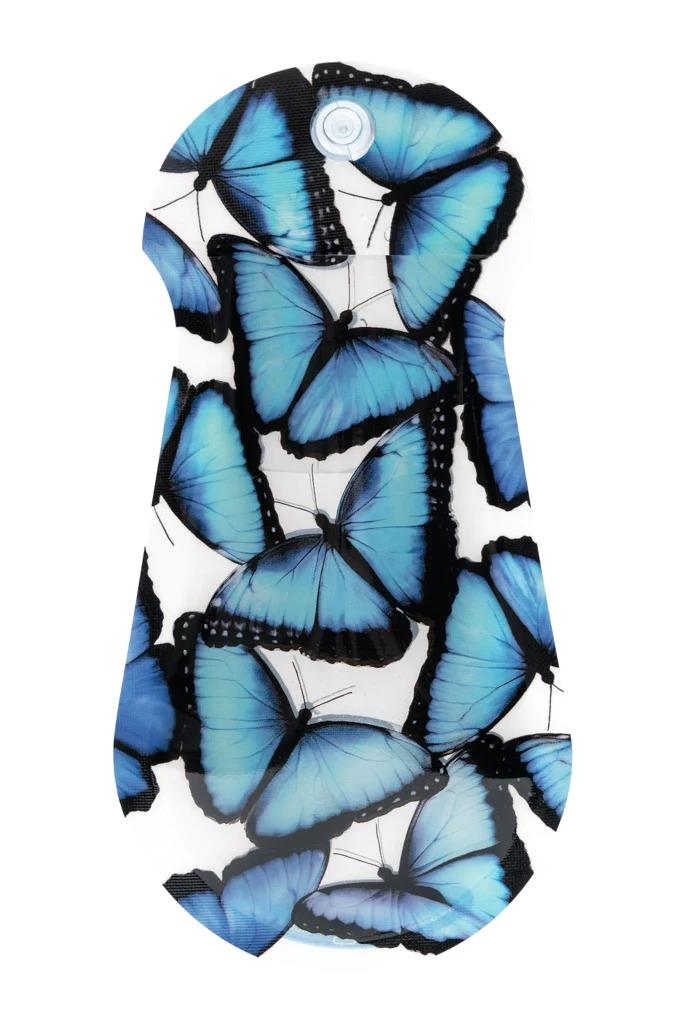 Modgy Suction Cup Vase | Blue Morpho Butterfly