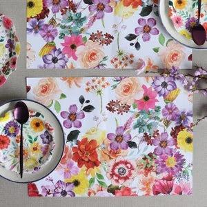 Placemat Pad | Mixed Floral