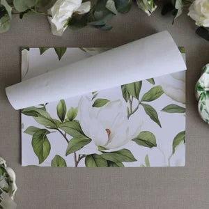 Placemat Pad | White Blossom