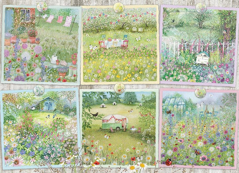 1000 Piece Puzzle | Cottage Gardens