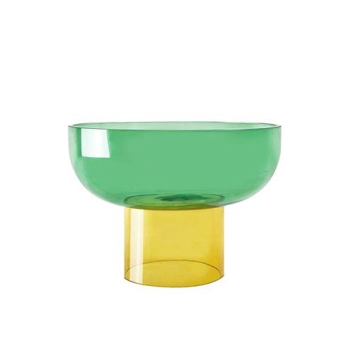 Tip Top Small Bowl | Green/Yellow