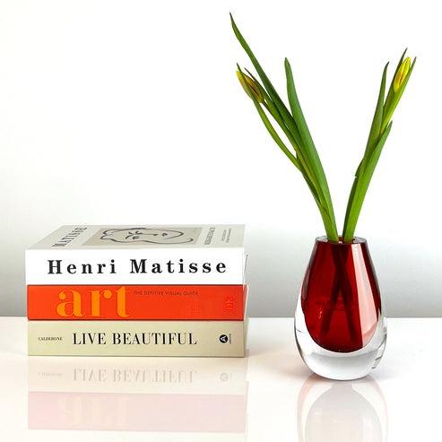 Drop Vase | Red