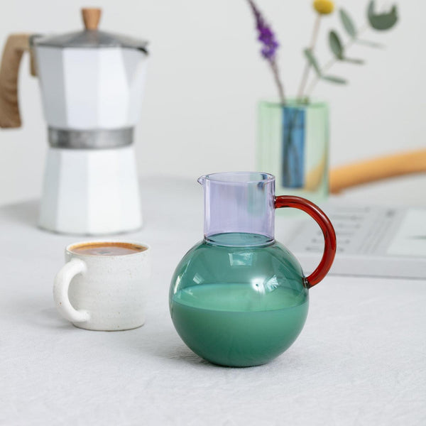 Small Pablo Jug | Teal/Lilac/Topaz