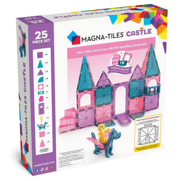 MagnaTiles 25 Piece Castle