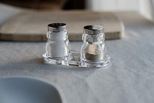 Acrylic Salt & Pepper Set on Base