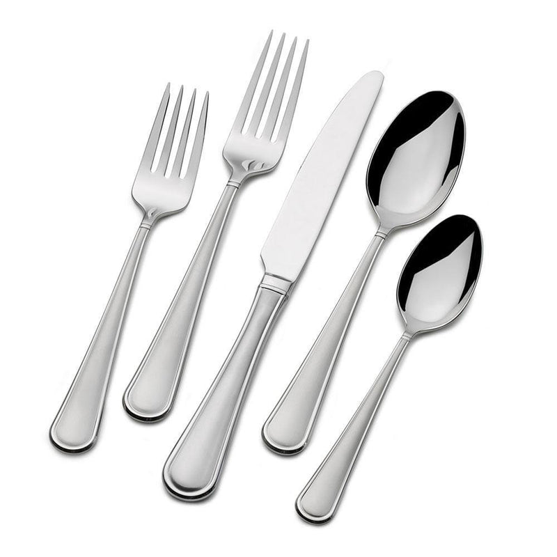 65 Piece Flatware Set | Virtuoso Frost