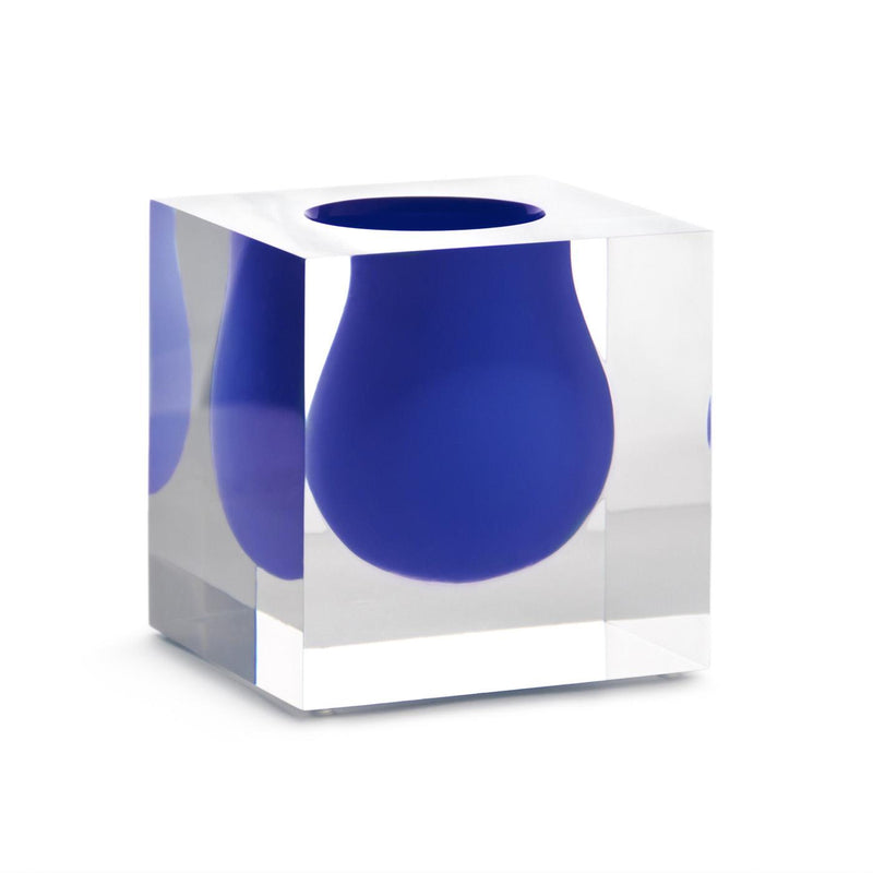 Bel Air Mini Scoop Vase | Cobalt