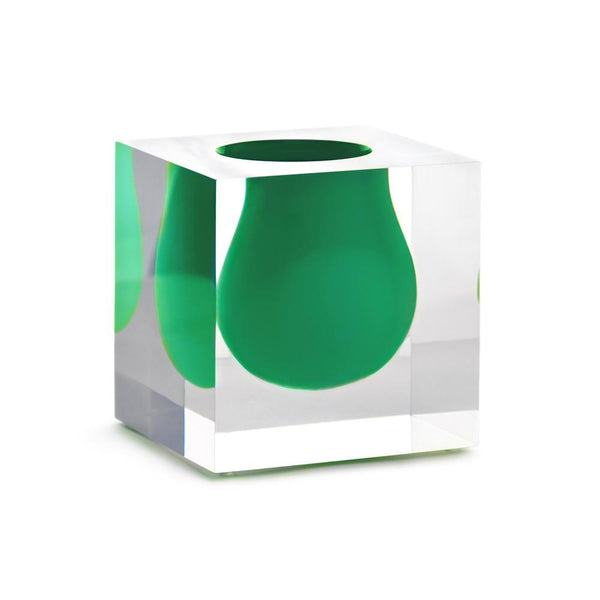 Bel Air Mini Scoop Vase | Emerald