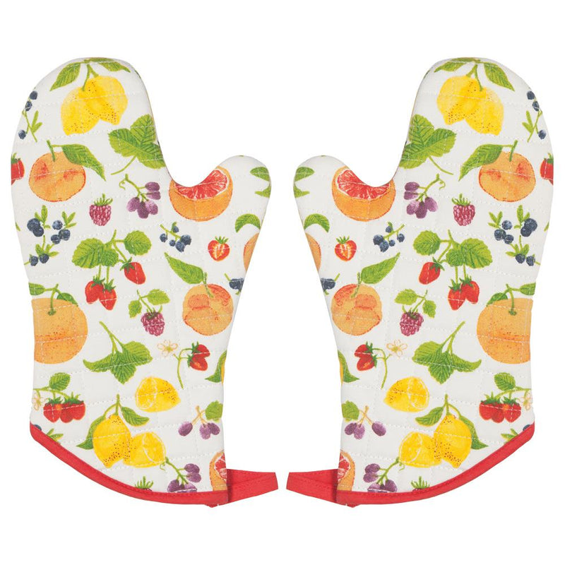 Set of 2 Oven Mitts | Fruit Salad