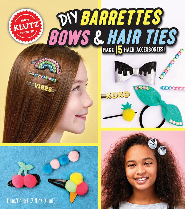 DIY Barrettes, Bows, & Hair Ties