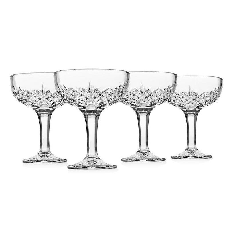 Set of 4 Champagne Glasses | Dublin