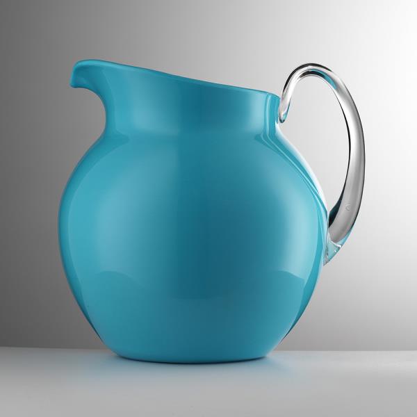 MarioLuca Giusti Pitcher | Turquoise Enamel Palla | Wrapt