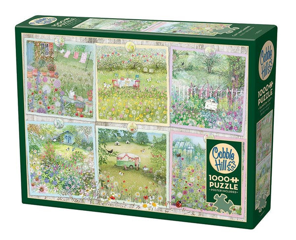 1000 Piece Puzzle | Cottage Gardens