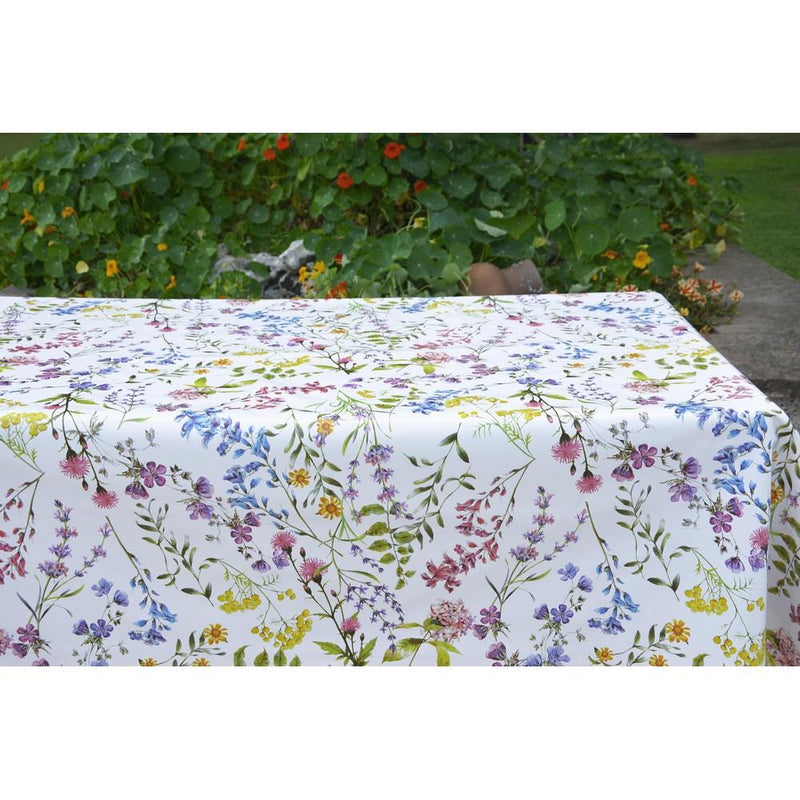 Vinyl Tablecloth | 55 x 72 Inch | Vivid Flowers