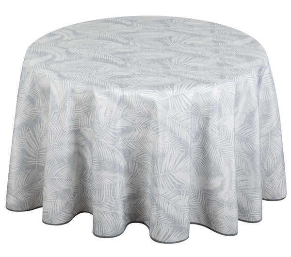 Tablecloth | 70 Inch Round | Grey Cachet