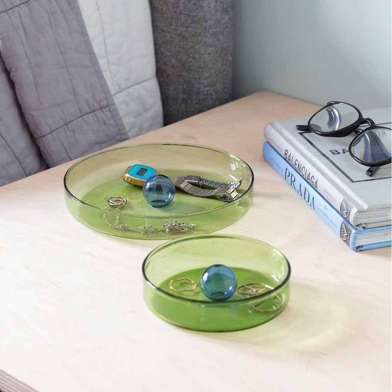 Medium Bubble Dish | Green/Blue