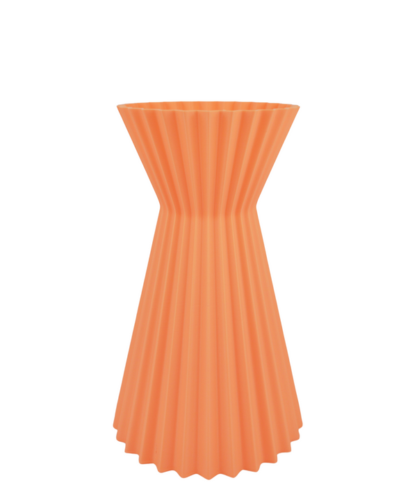 3D Vase | 25cm Coffee | Peach