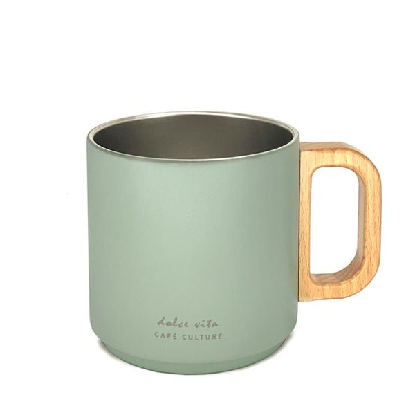 Dolce Vita Double Wall Mug | Sage