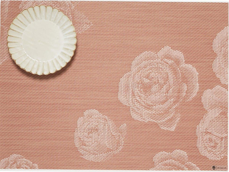 Table Mat | Burnt Coral Rosette