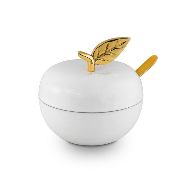 Honey Dish | White Apple