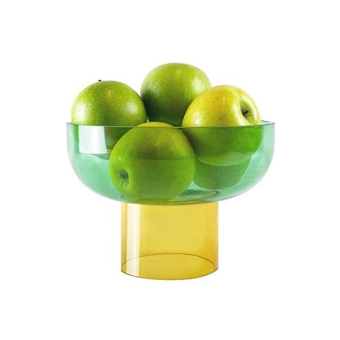 Tip Top Small Bowl | Green/Yellow