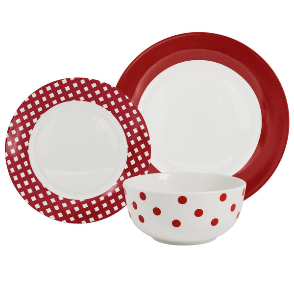 12 Piece Dinnerset | Rouge