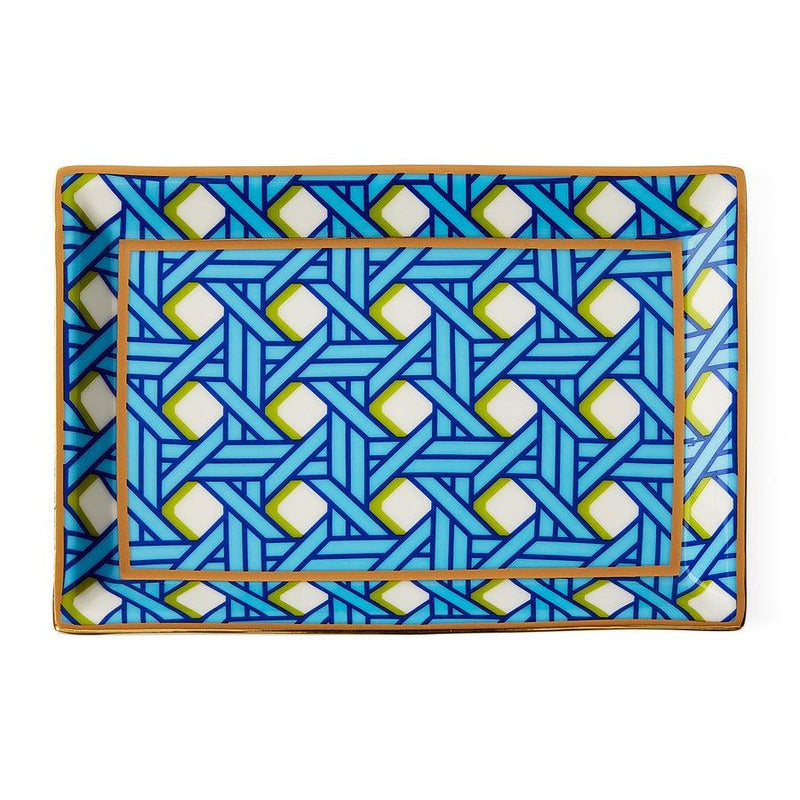 Mini Tray | Basketweave