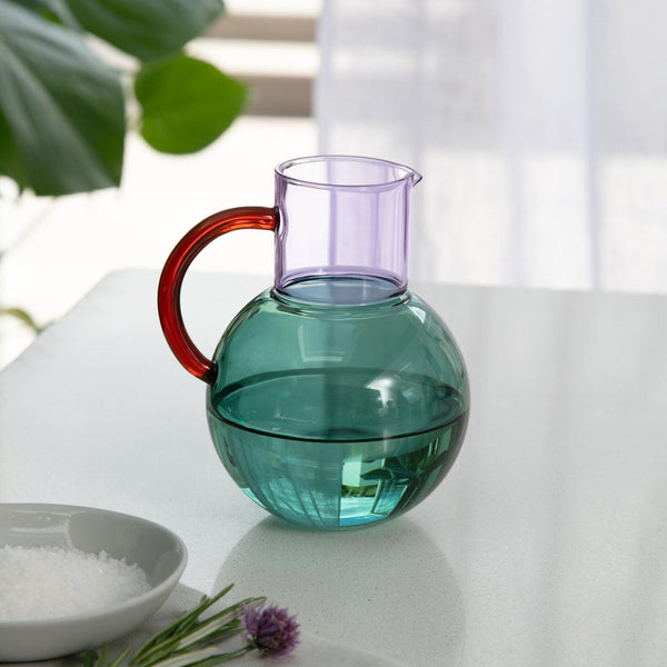 Small Pablo Jug | Teal/Lilac/Topaz