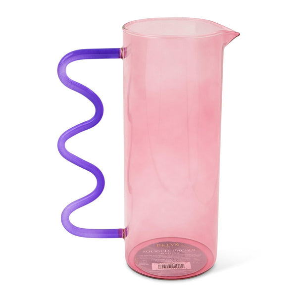 Squiggle Pitcher | Violet/Purple