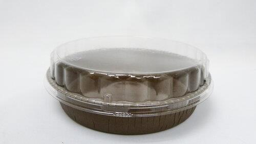 Pack of 10 Medium Round Clear Lids