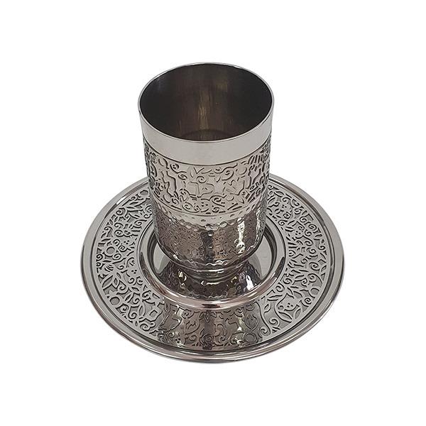 Yair Emanuel Kiddush Cup | Cutout | Silver | Wrapt