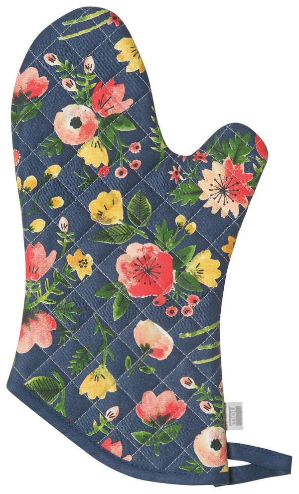 Set of 2 Oven Mitts - Midnight Garden