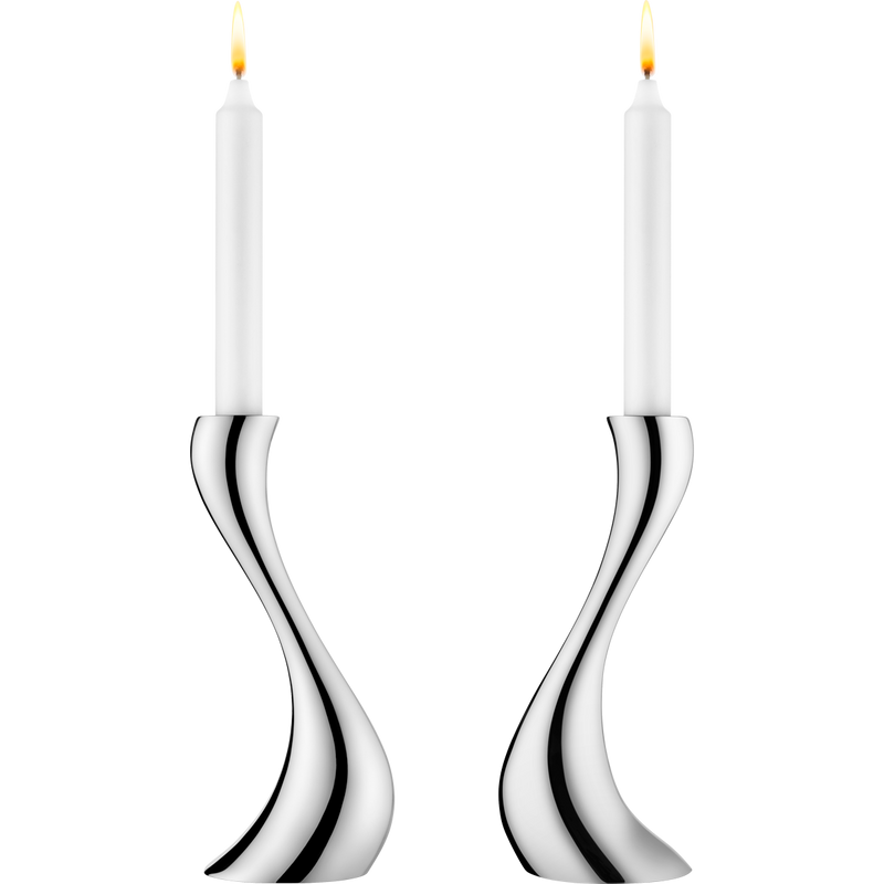 Georg Jensen Medium Cobra Candle Holders | Wrapt