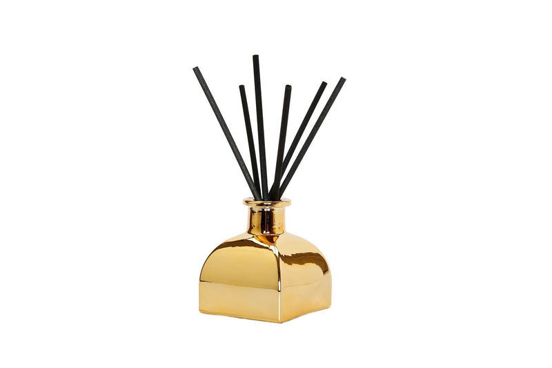 Diffuser | Square Gold | Iris & Rose | Wrapt